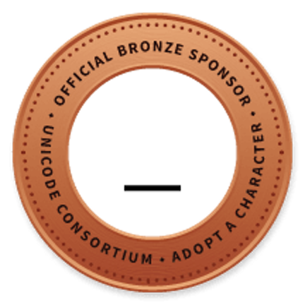 asdf.dev is an official bronze level sponsor of the unicode low line character